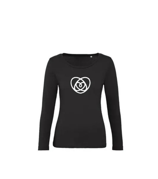 T-Shirt à Manches Longues Noir - Logo Laurie-Gami