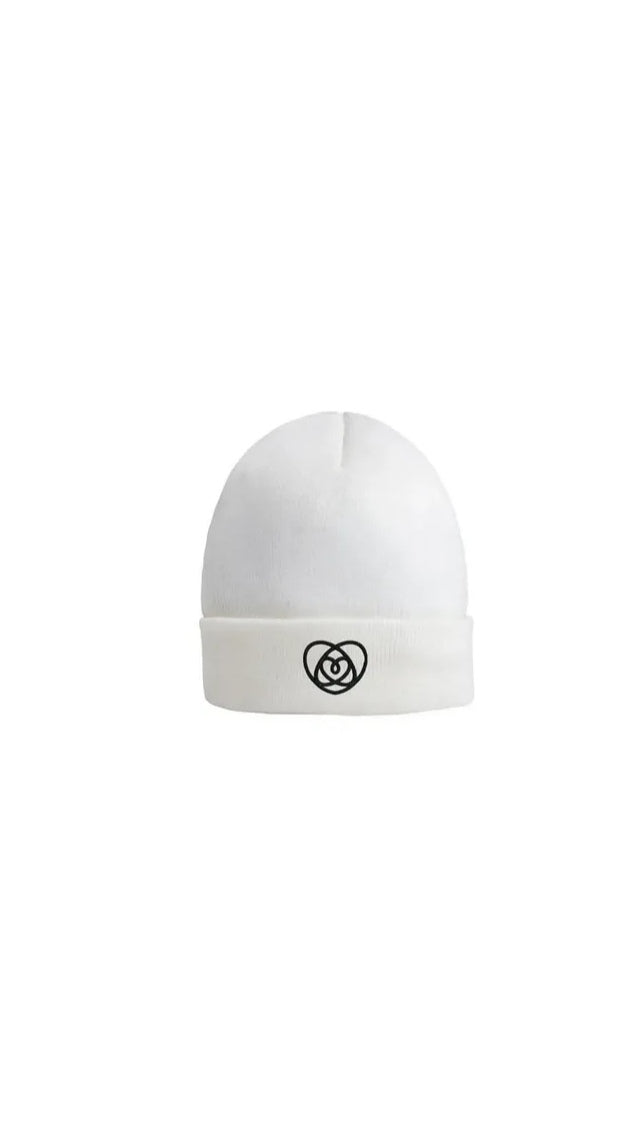 Bonnet Blanc -Logo Laurie-Gami