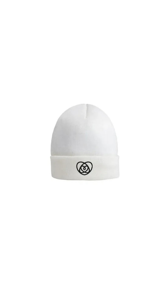 Bonnet Blanc -Logo Laurie-Gami